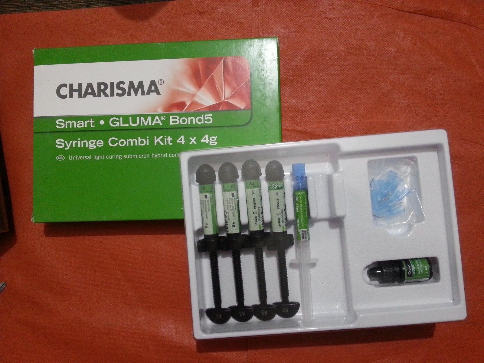 Heraeus Kulzer Charisma Smart Composite Restorative Kit of 4 Tube kit