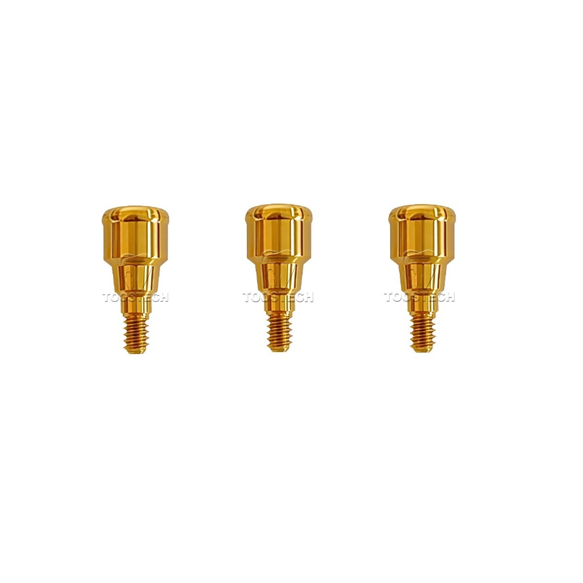 Dental Locator Abutment Male Cap kit fits to MIS (C1) Platform NP GH1~GH6mm