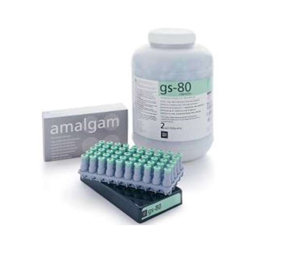 500 Pack Capsules SDI GS-80 Amalgam Caps 2 Spill 600mg Fast Set