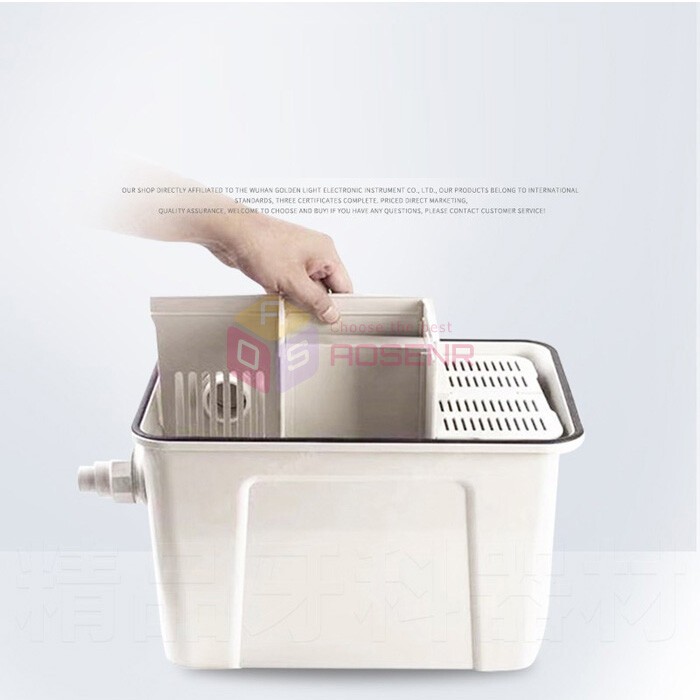Dental Lab Equipment Plaster Powder Trap Filter Gypsum Sedimentat Tank