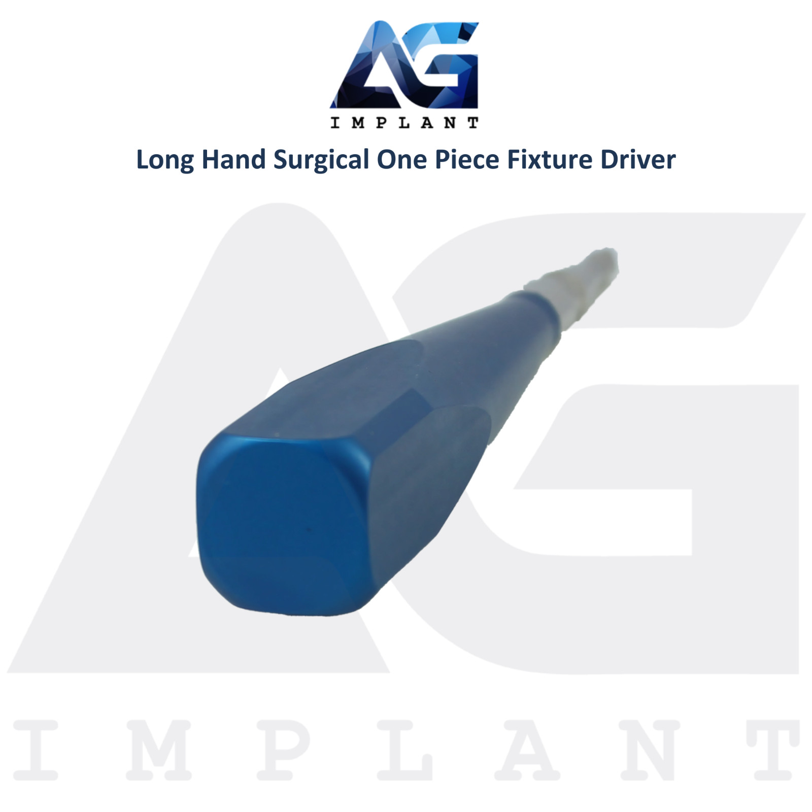 Dental Long Hand One Piece Fixture Driver Installation Tool Instrument