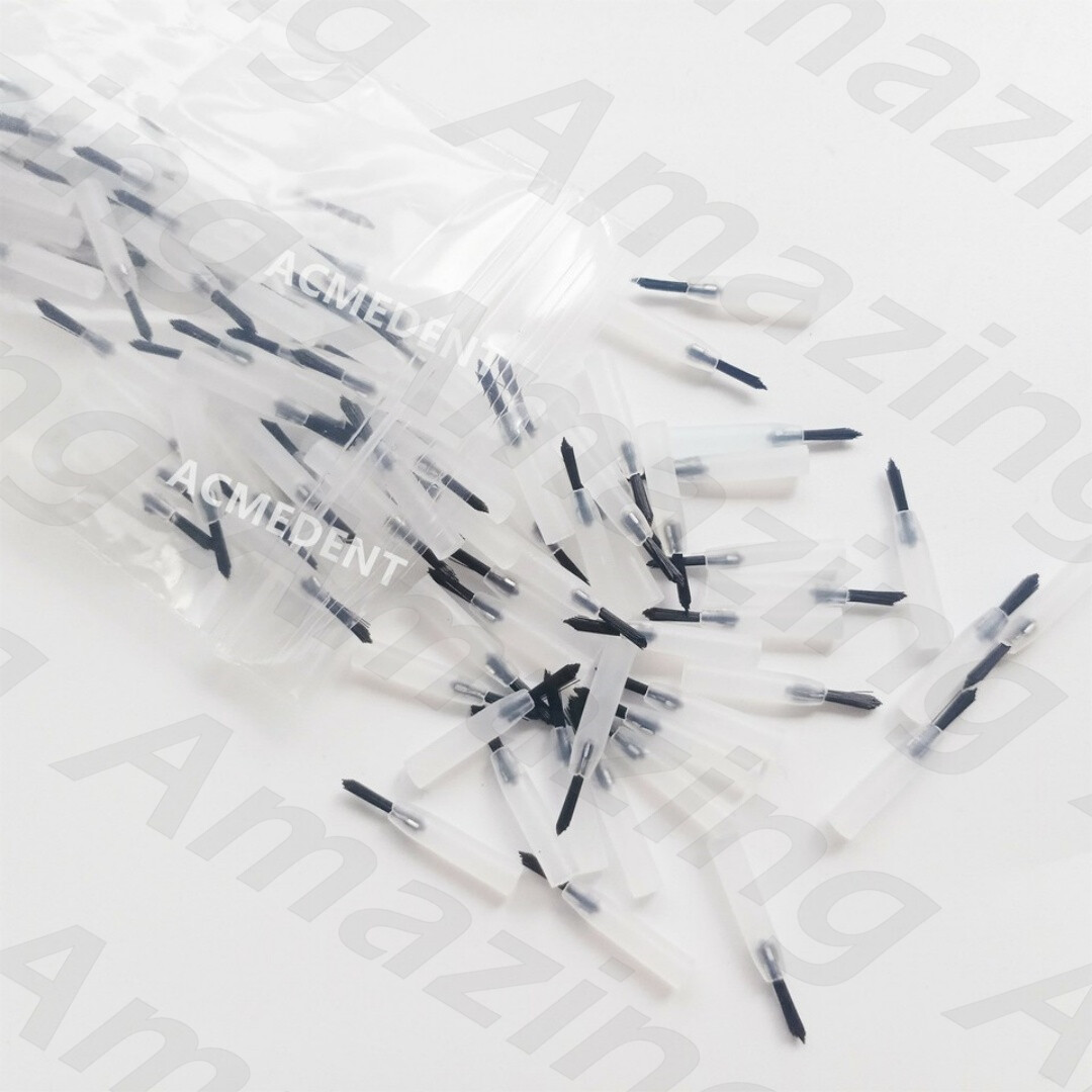 Dental Micro Brushes Composite Resin Disposable Mini Applicator Brush Tip Handle