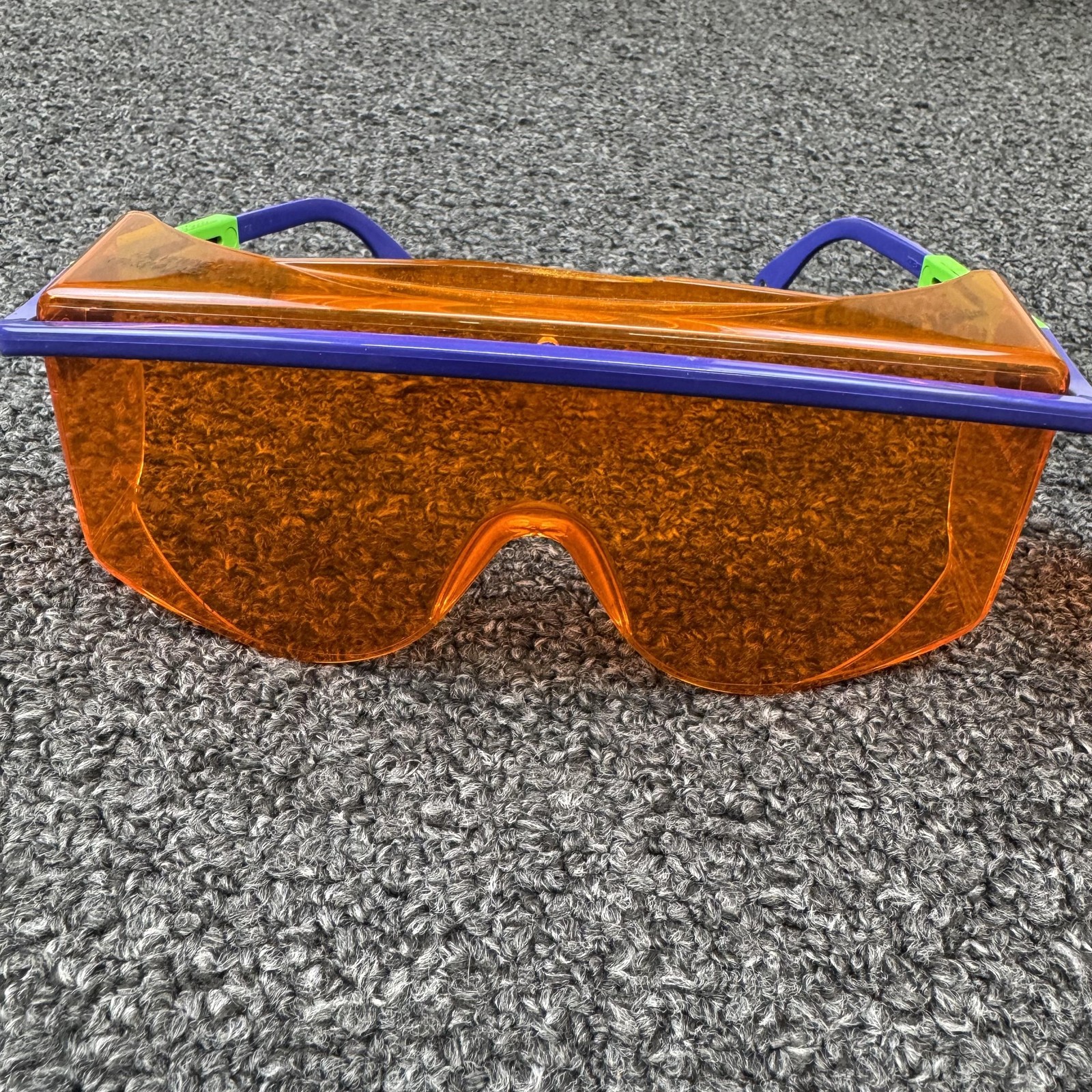 Laserscope Astrospec 3000 Laser Safety Glasses OD3 532nm Orange 2 Pairs