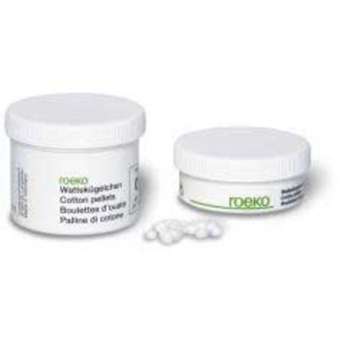 Roeko Cotton Pellets, Size #000, 3.0mm, Uniform Size, 1.5g Jar