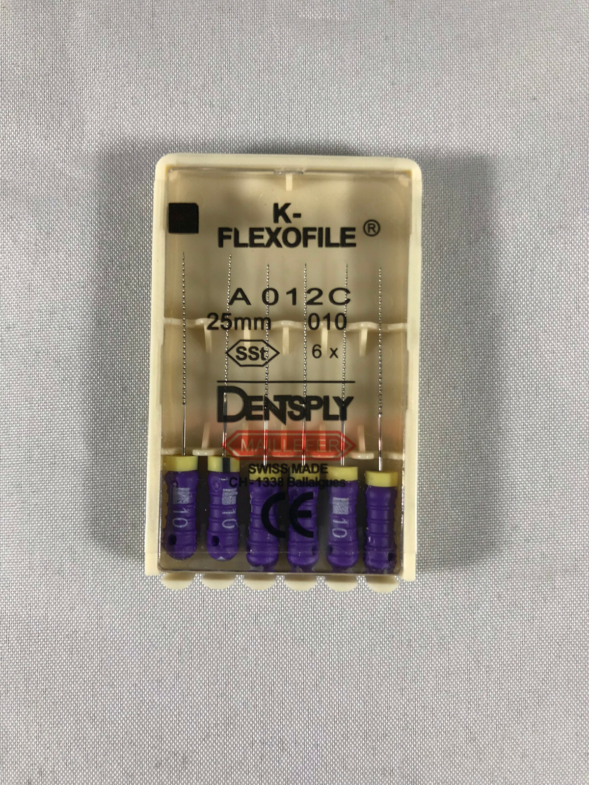Dentsply Maillefer K-Flexo SS file Endodontic 25mm All sizes 30 files/pk