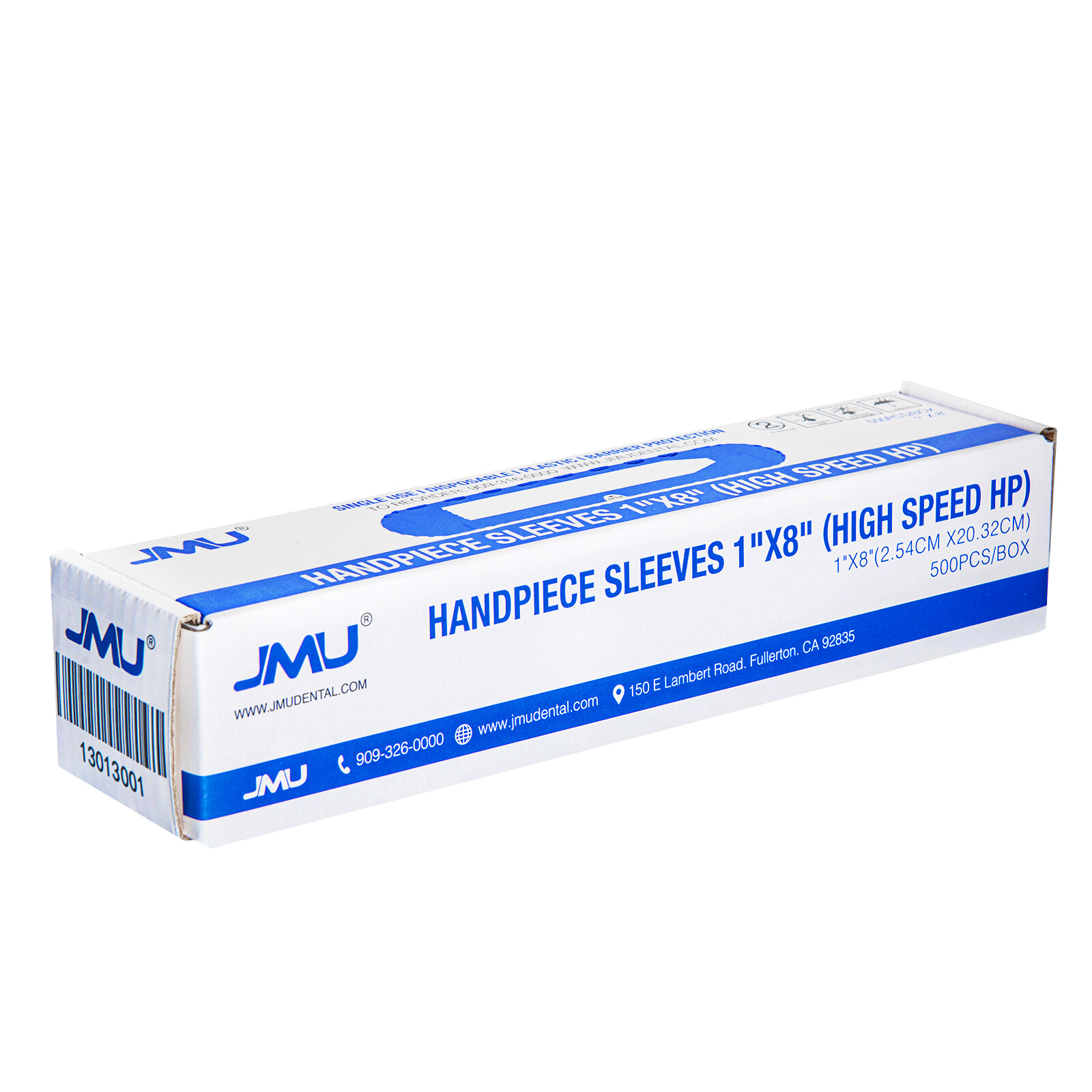 500/Box JMU Dental Disposable High Speed Handpiece Sleeves Protect Cover 1″x 8”