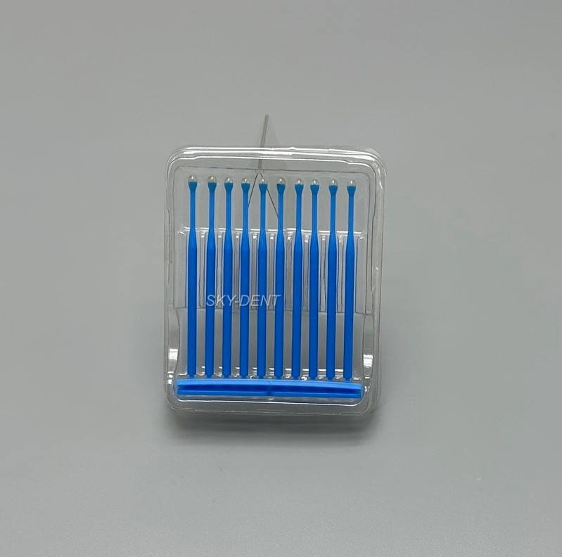200pcs Dental Bonding Stick Adhesive Tip Applicator For Crown Porcelain Veneer
