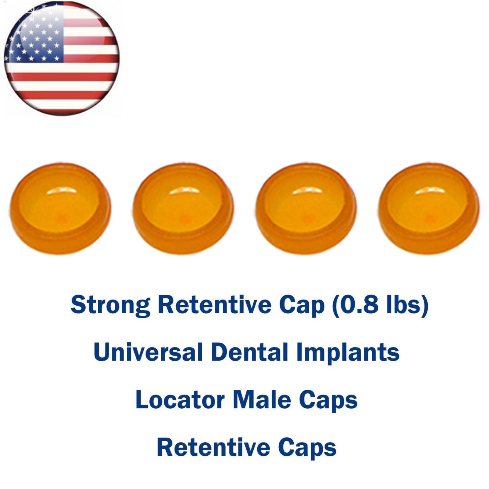 US Dental Locat0r Implant Retention Caps Insertion Extraction Remove Core Tool