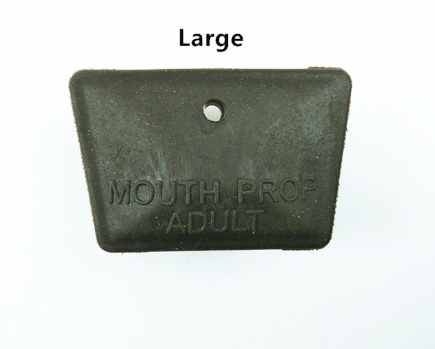 5Pcs Dental Black Mouth Prop Bite Block Adult-Large Latex Free Strong Vision