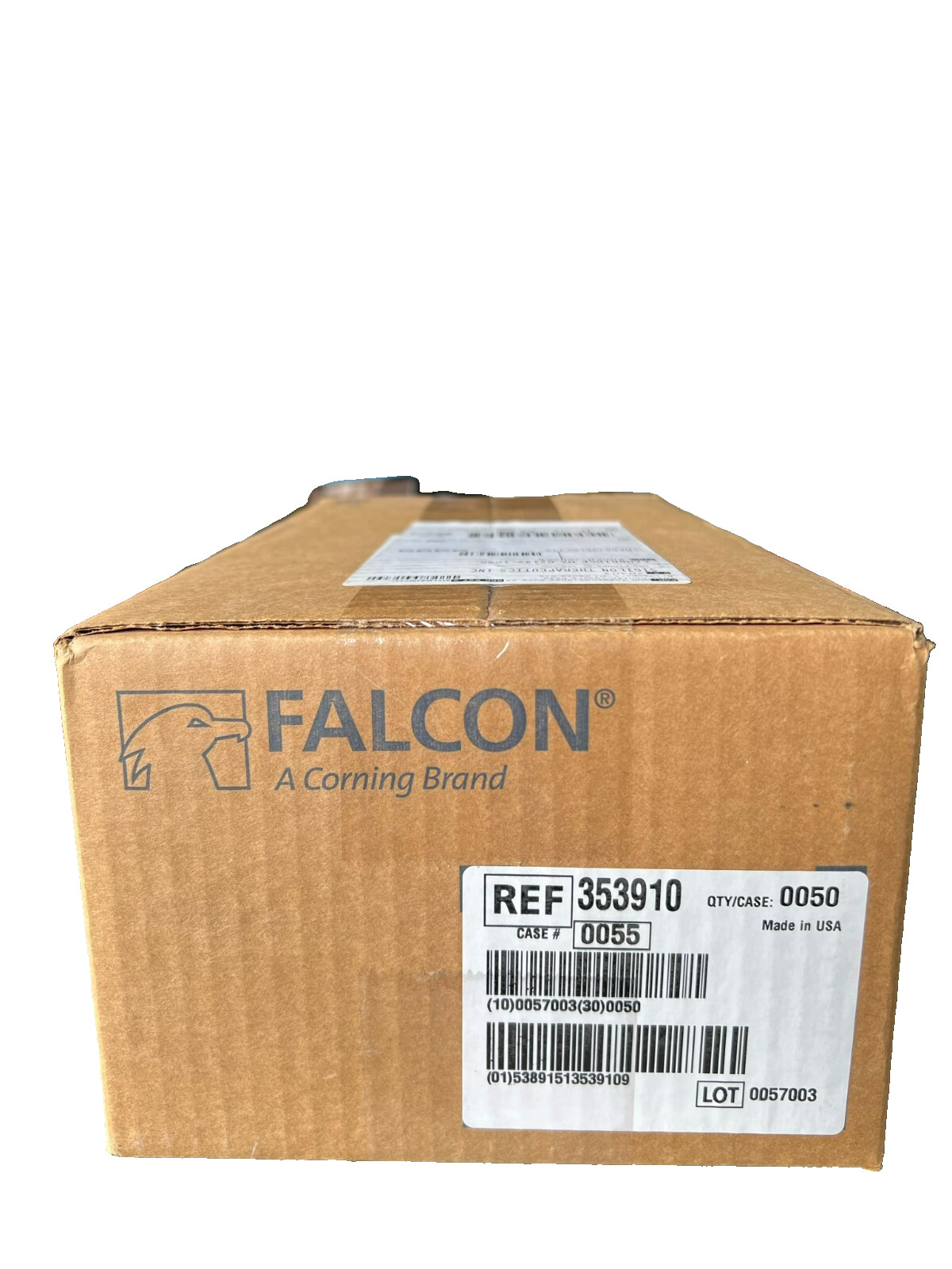 Falcon Corning 353910 Assay Plate 96-Well U-Bottom without Lid 50/case