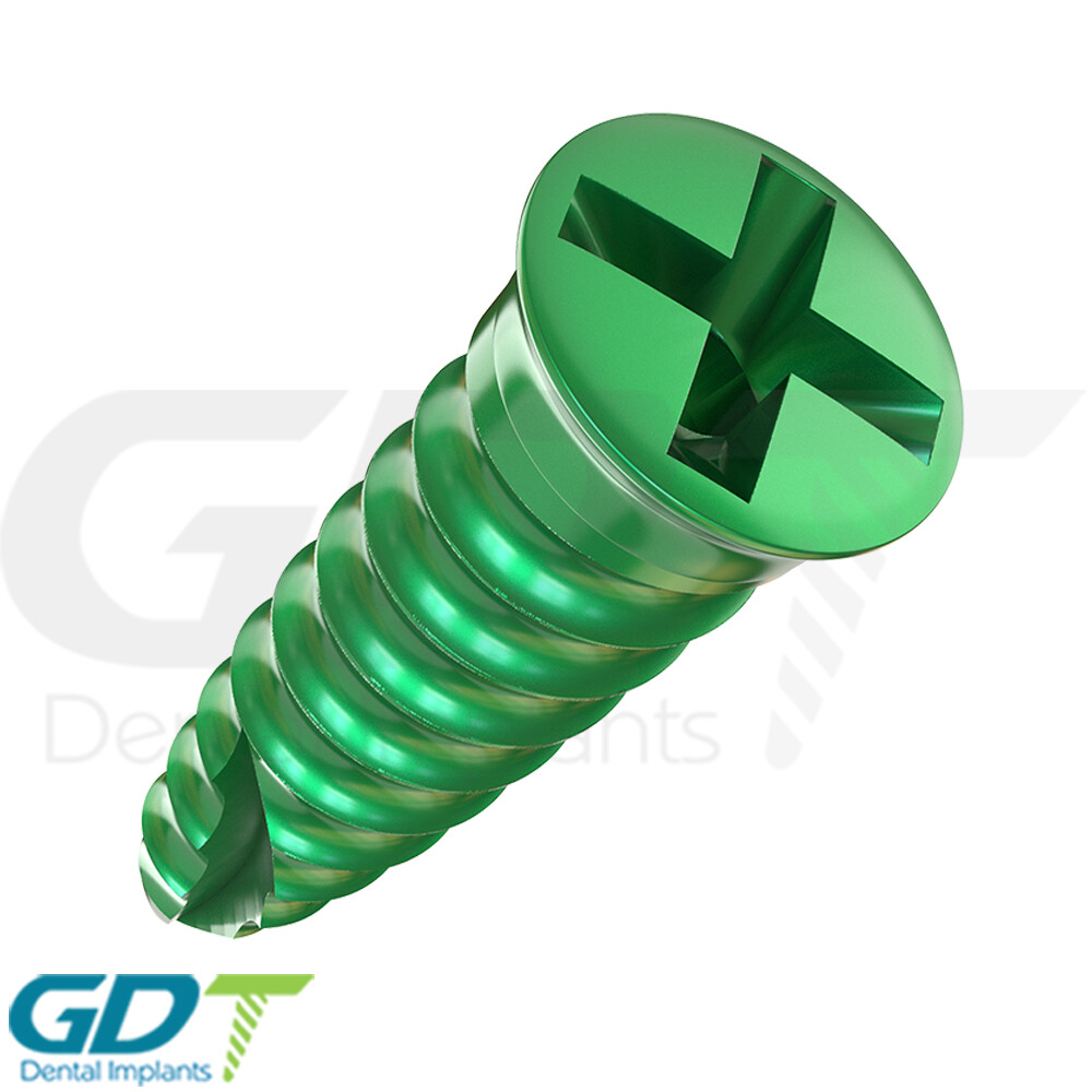 5 Self Drilling GBR Bon Screw Ø1.6mm, 6.0mm Membrane Fixation Dental Im plant