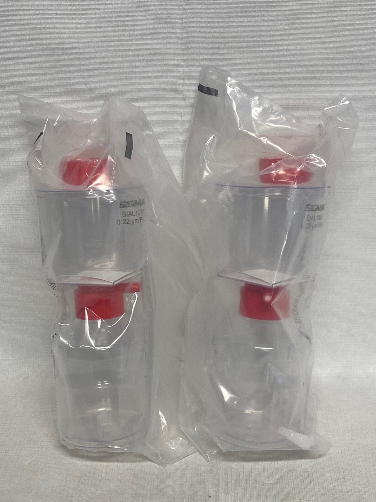 (3 Pc) SIGMA MILLIPORE 250mL 500mL Vacuum Filtration System 0.22um PES SIAL 1096