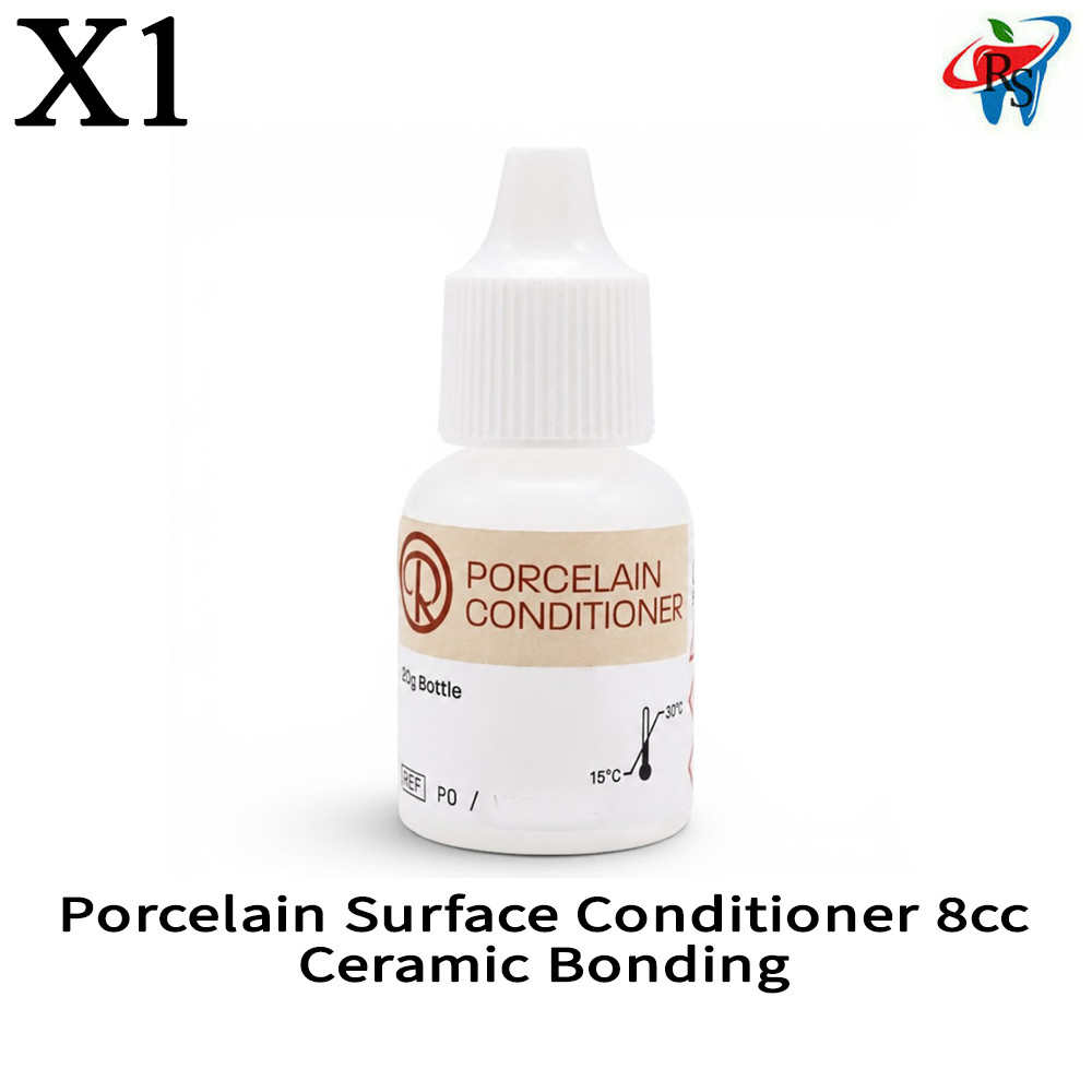 1x Dental Reliance Porcelain Surface Conditioner 8cc Ceramic Bonding Prep Bottle