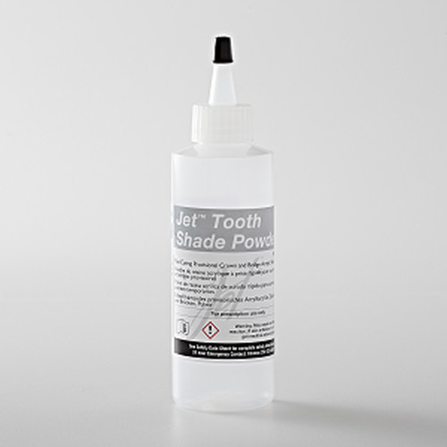 Lang Jet Tooth Shade Powder Fast Curing Crown and Bridge Acrylic #62 – 4 oz