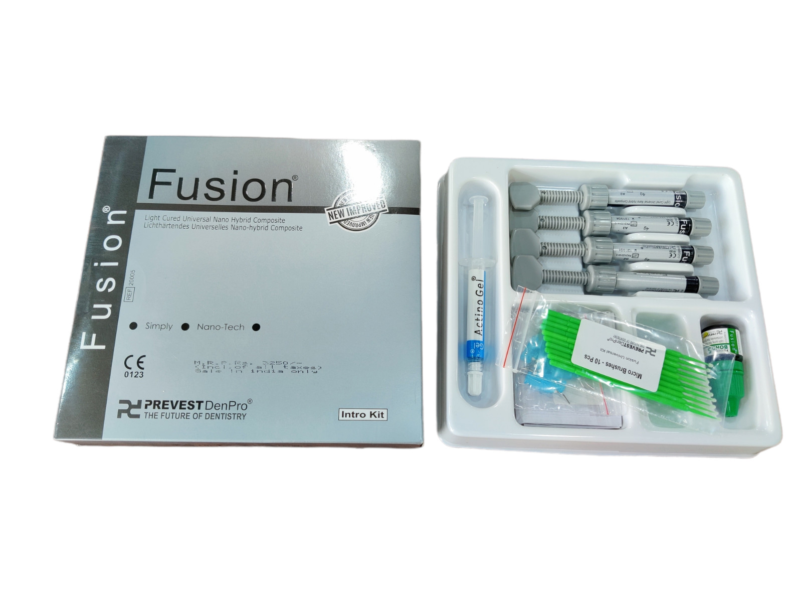 Prevest DenPro Fusion Universal Kit Dental Nano Resin Composite Kit (Free Ship)