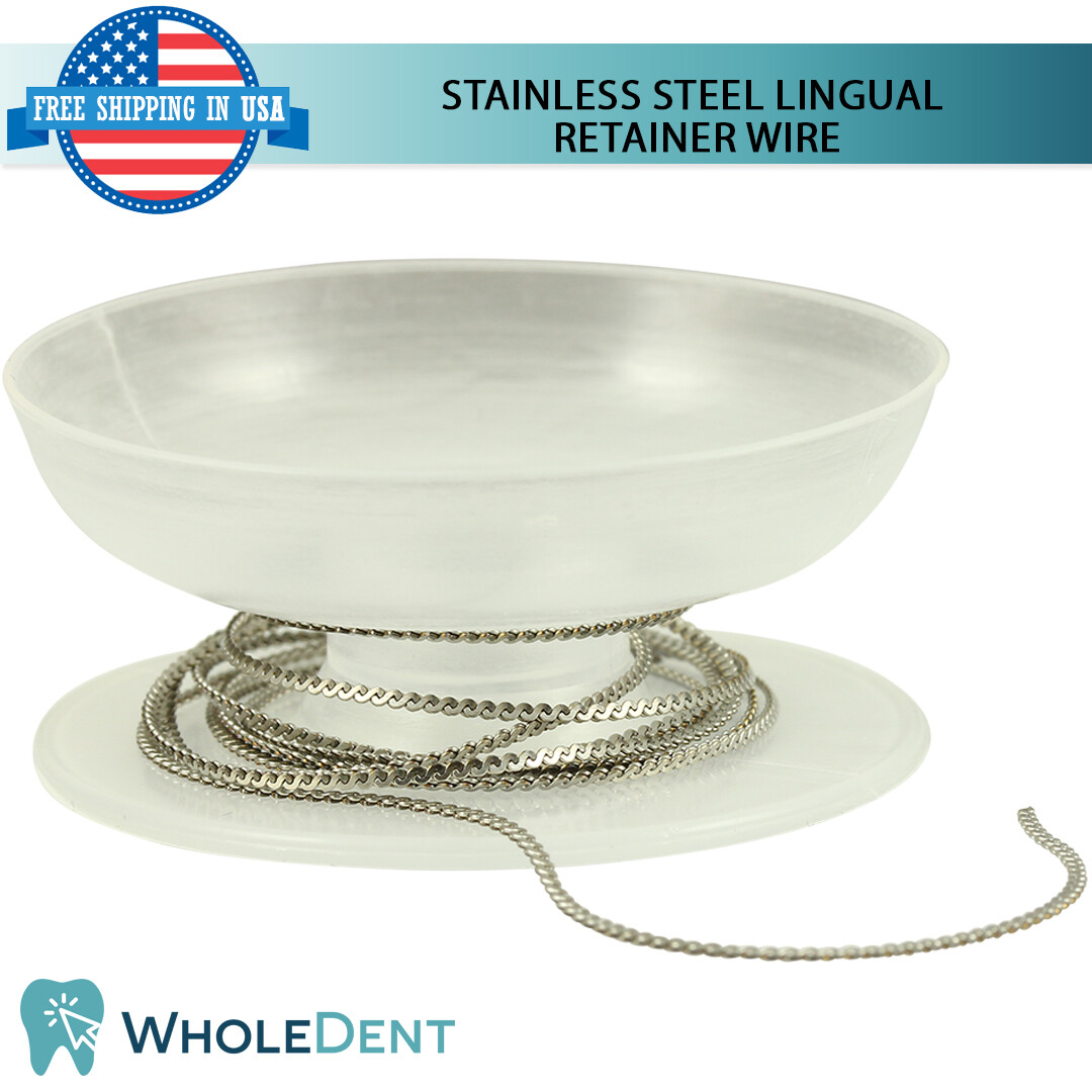 Orthodontic Dental Stainless Steel Lingual Retainer Wire Reliance Ortho-Flextech