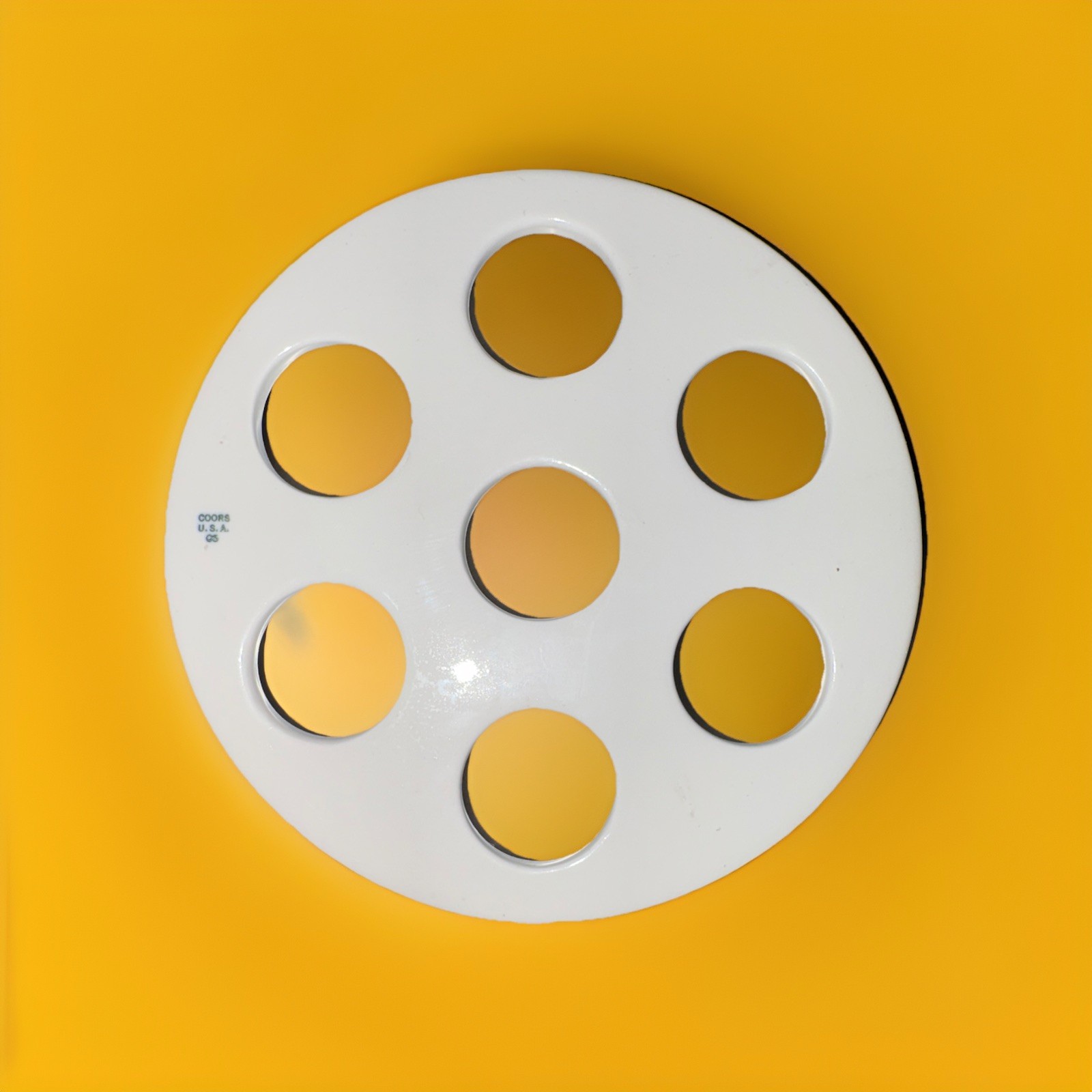 High Quality Glazed Porcelain Desiccator Discs 3pc set Biological Lab