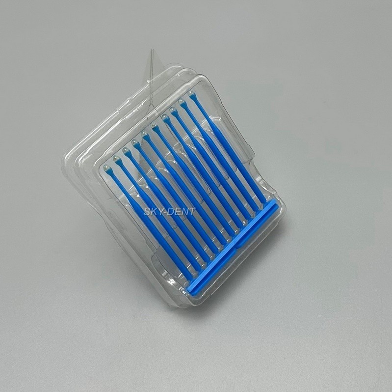 200pcs Dental Bonding Stick Adhesive Tip Applicator For Crown Porcelain Veneer