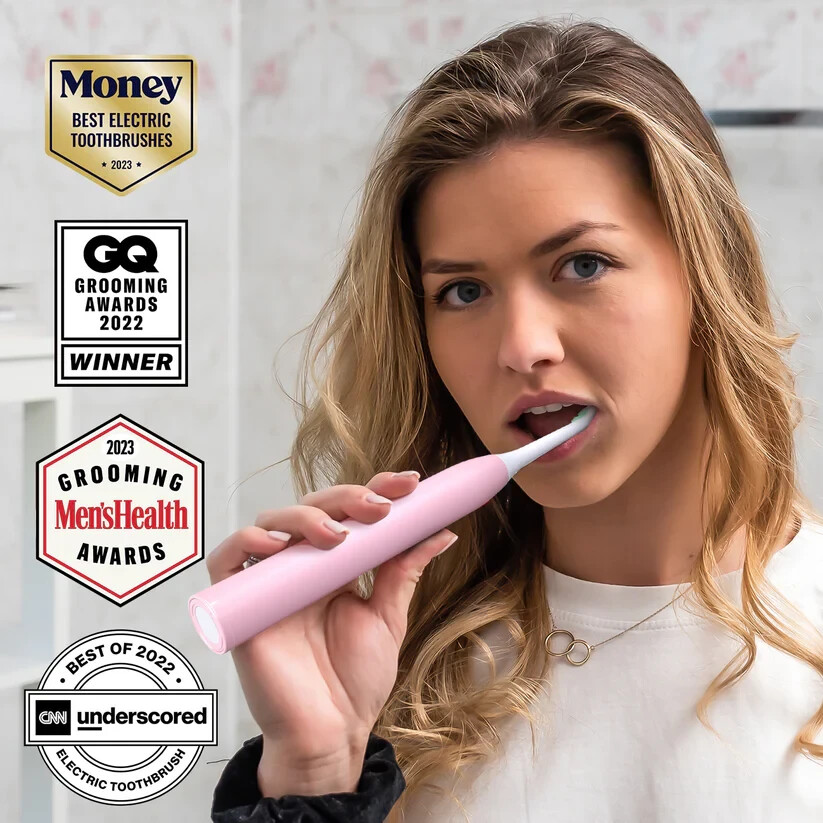JTF (J40) Sonic Electric Toothbrush for Adults Family Bundle