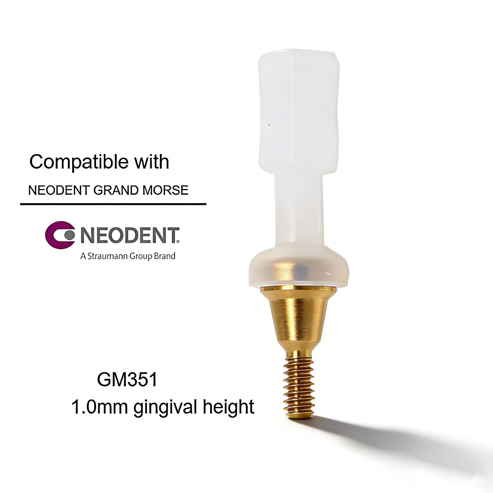 Zest LOCATOR Anchor Abutment Fit Neodent GM All Platform Overdenture Attachment