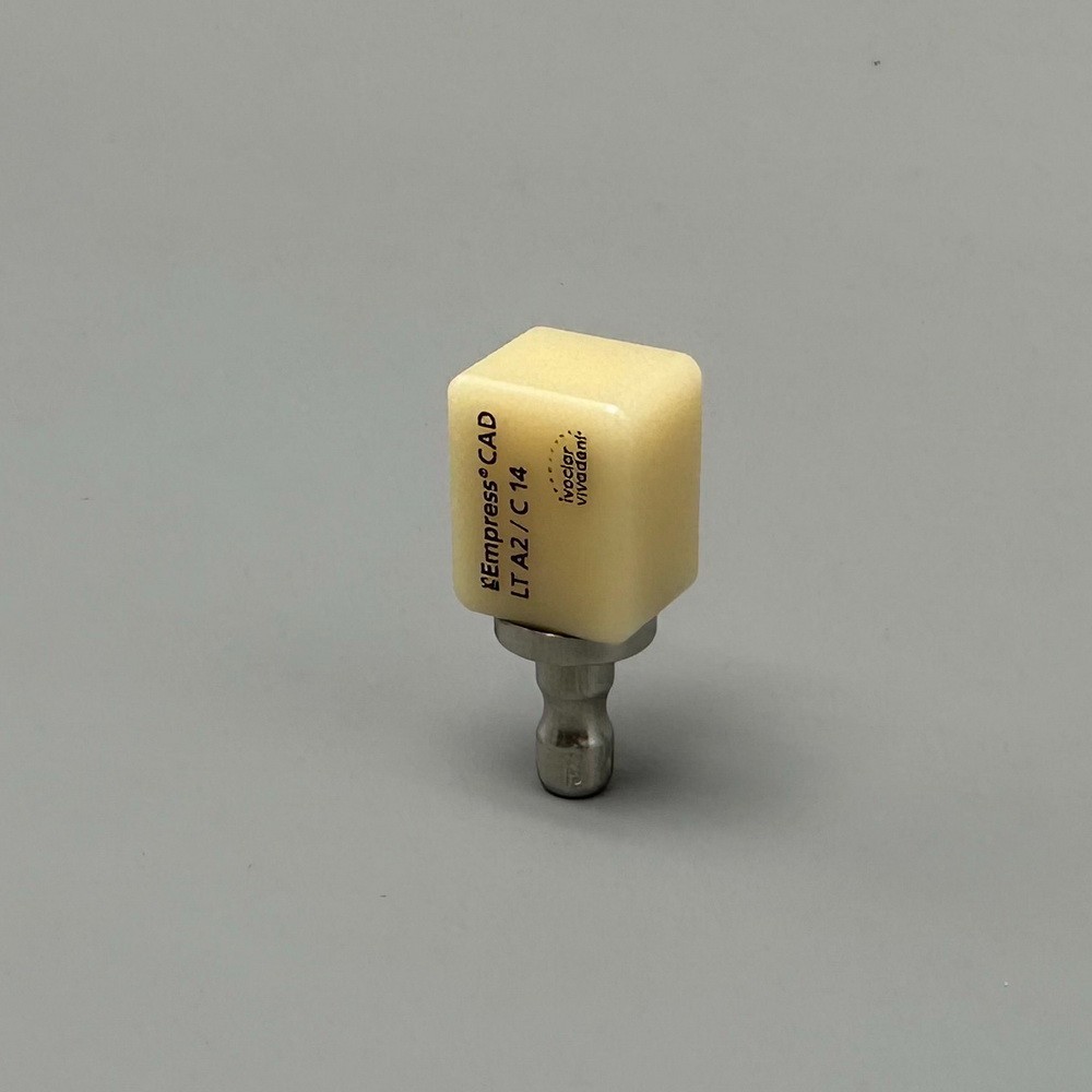 C14 Emax Dental LT A2/C14 Glass Ceramic Lithium Dislicate CAD Cerec Blocks 5Pcs