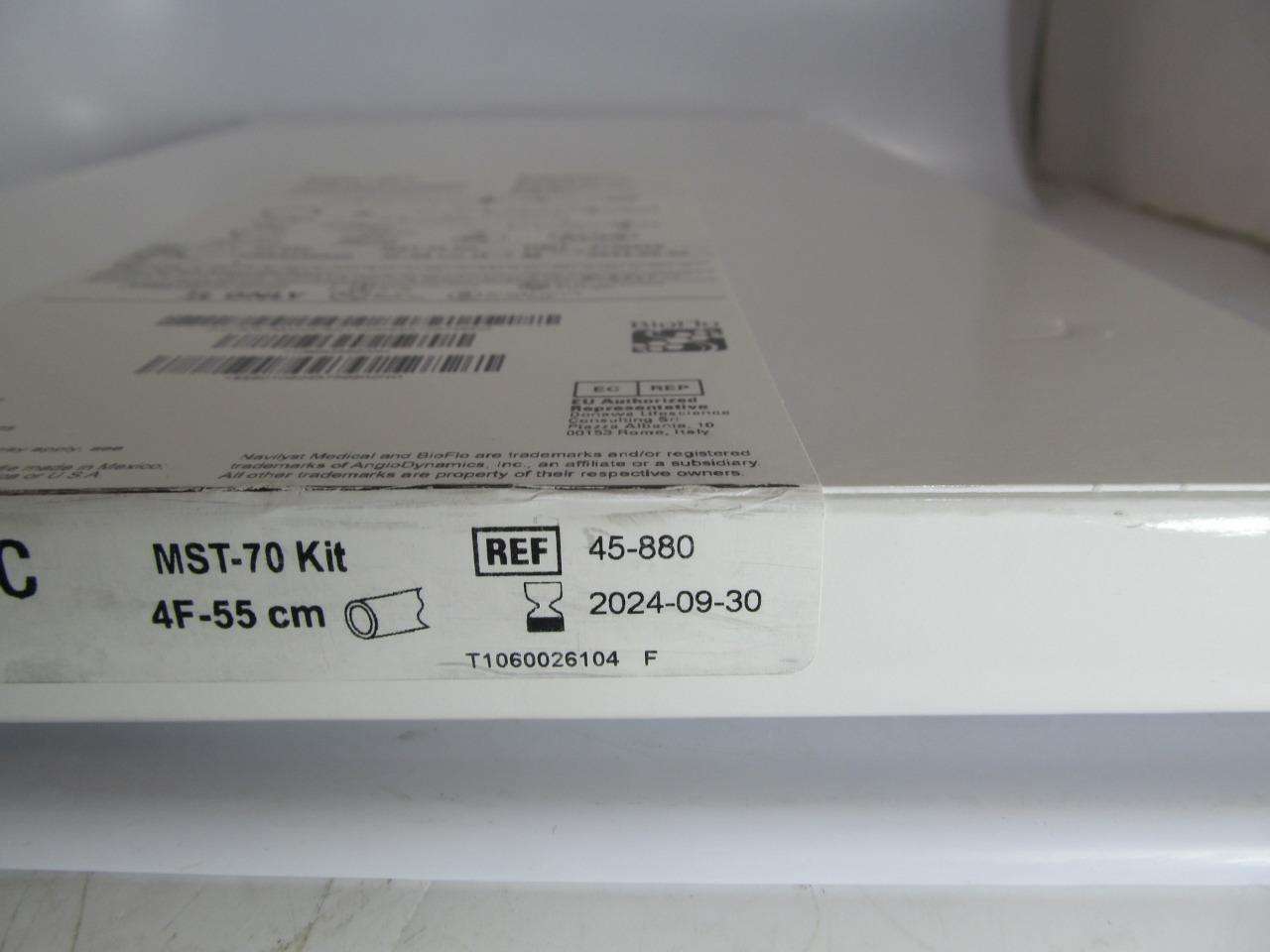 Navilyst BioFlo PICC MST-70 Kit Expiration Date (Sept 2024)