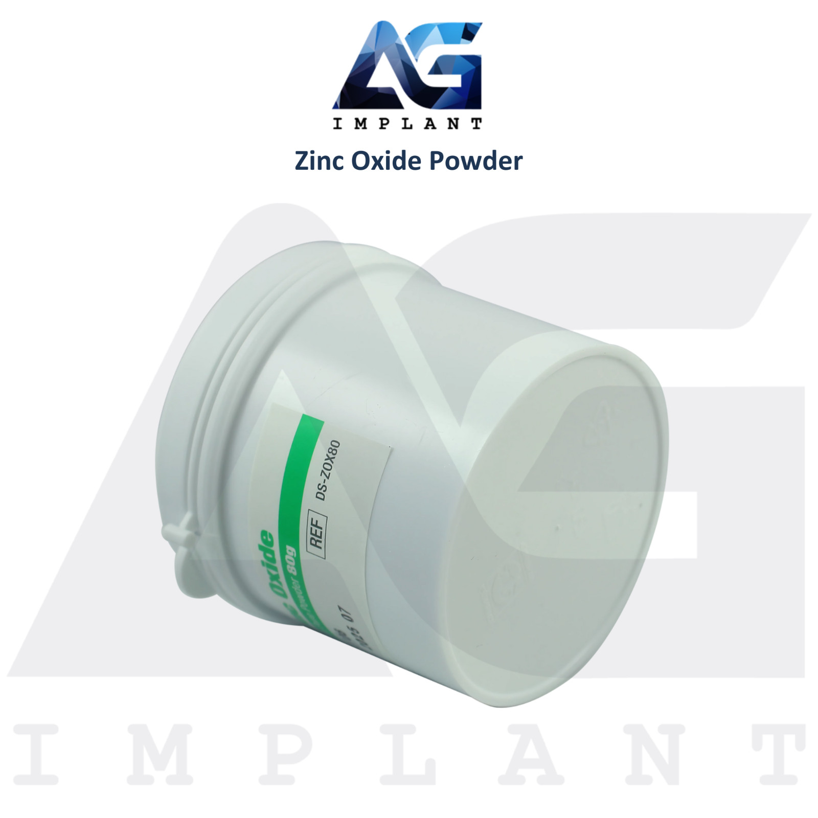 Zinc Oxide Powder 80g Creating Temporary Dressings Ro0t Canal Temp Filling