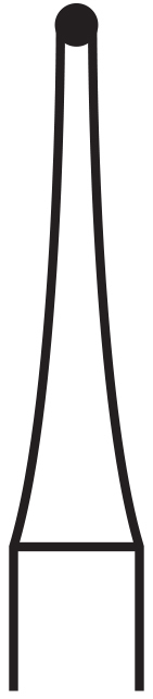 SUPÉR Carbide RAOS1, Latch & Surgical, Made in Canada, 2 Pack of 10, 20 Burs
