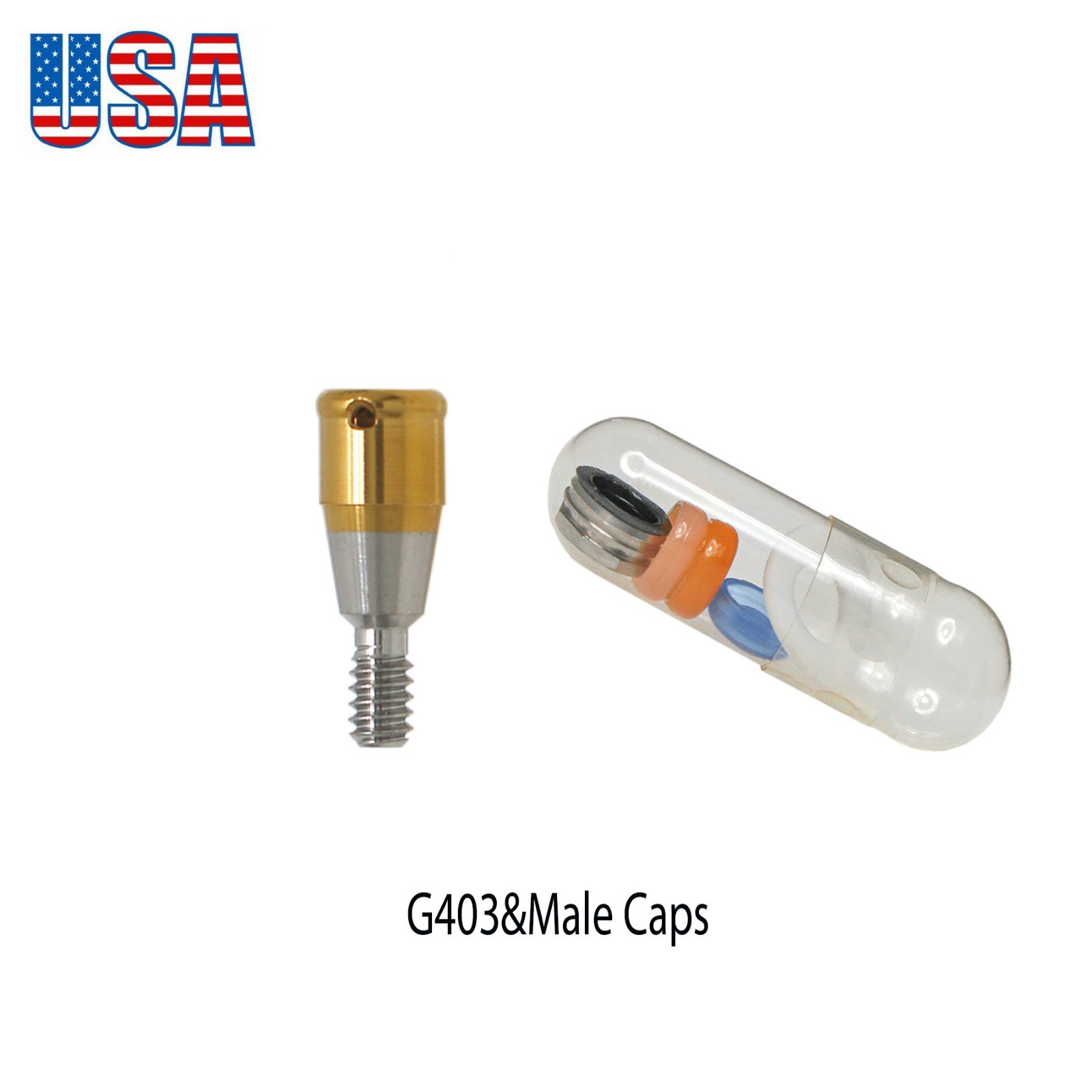 US Implant Locator Attachment Abutment For Hiossen ET Regular Platform 1.0-7.0mm