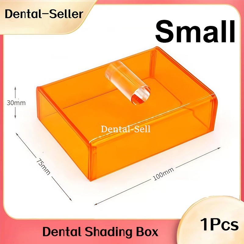 1Pc Dental Light Shielding Protective Cover Small For Resin Adhesive shading Box
