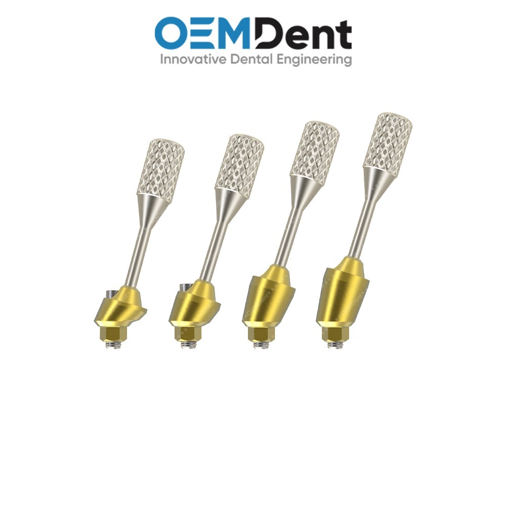 Dental Angulated Multi Unit 1.4 Plastic Sleeve Set 17° Paltop® Compatible