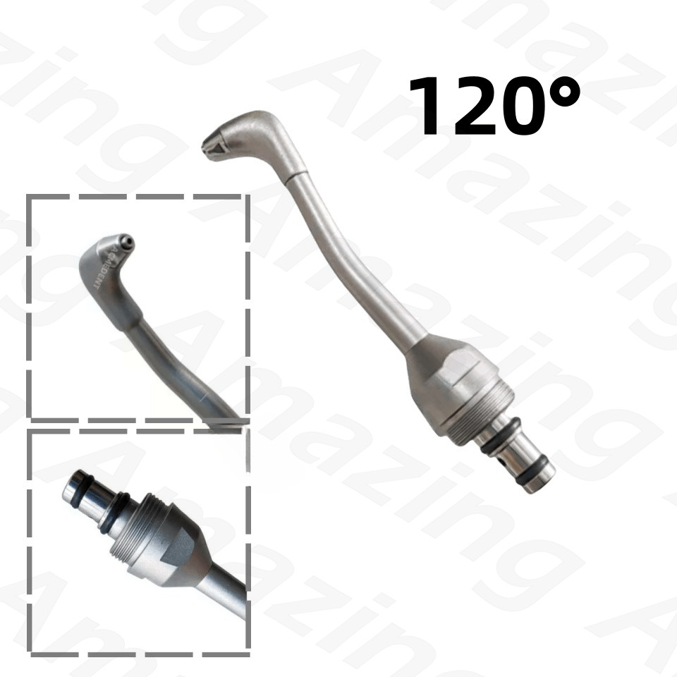 Dental Air Polisher Nozzle Tip Head 90° 120 Angle Fit NEO NSK Prophy Mate System