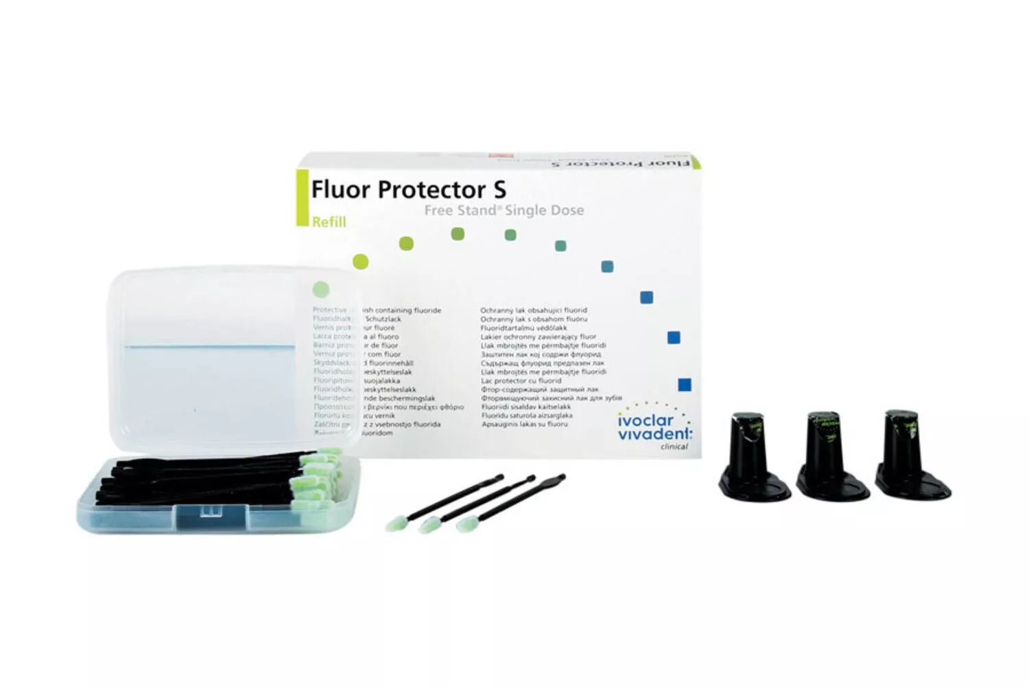 Ivoclar Fluor Protector S Fluoride Protective Varnish Unit Dose 20 x 0.26g.