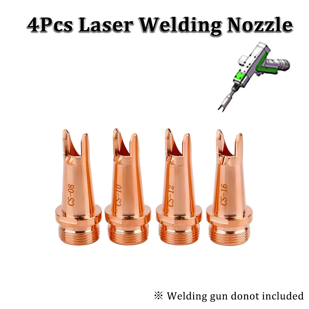4PCS 0.8mm/1.0mm/1.2mm/1.6mm Wire Feeding Nozzle for Handheld Welder Wire Feeder
