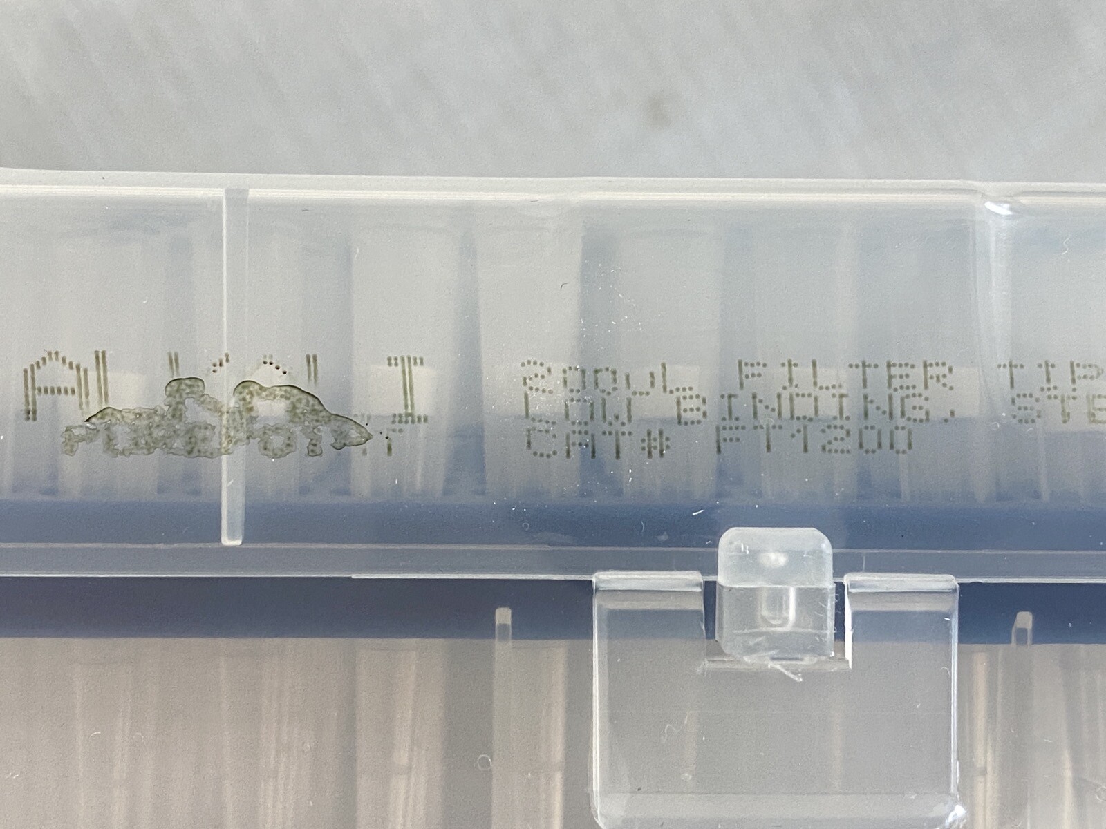 (1728) ALKALI 200uL PurePoint Filter Barrier Pipet Tips 18x 96/Rk FT1200