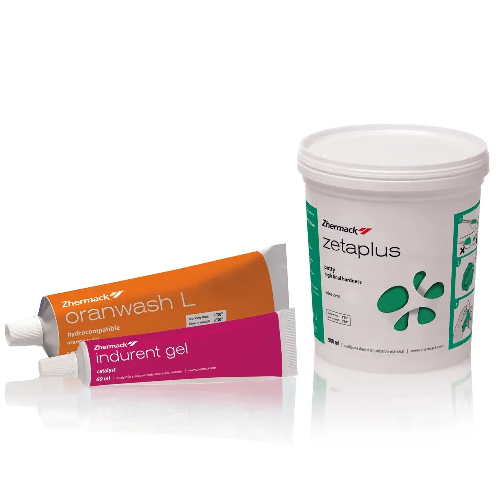 Zhermack Zetaplus C Silicone Intro Kit (Base + Catalyst + Light Body)
