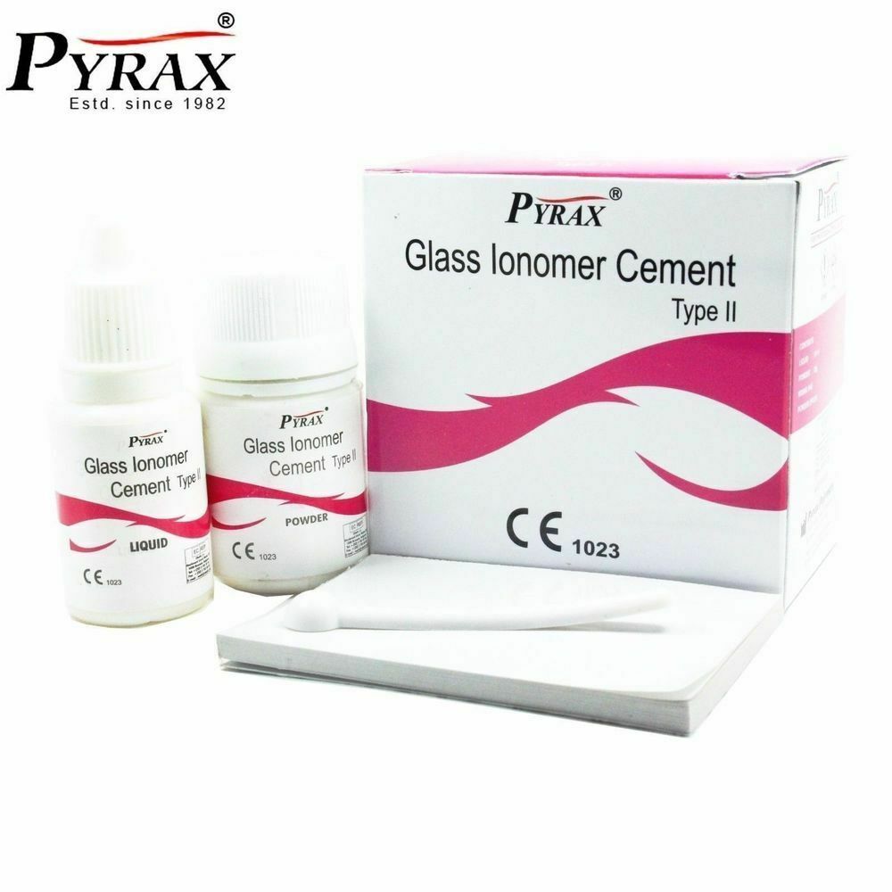 Permanent Glass IonomerDental Cement Crown Bridge fixing FreeShipping LONGEXPIRY