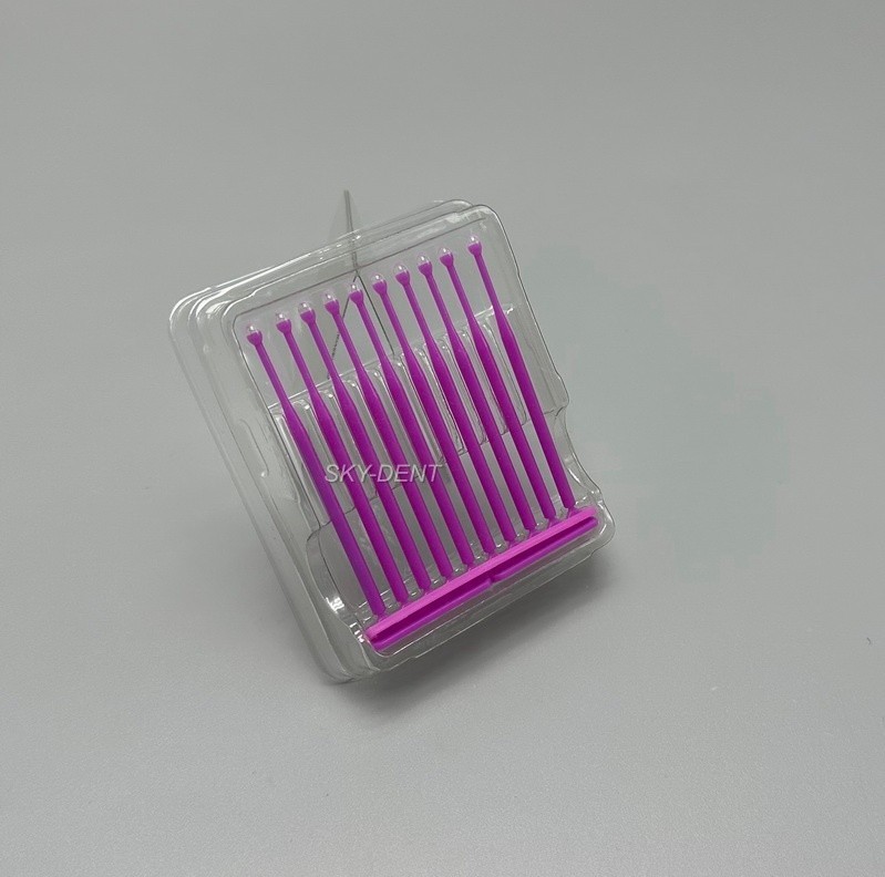 200pcs Dental Bonding Stick Adhesive Tip Applicator For Crown Porcelain Veneer