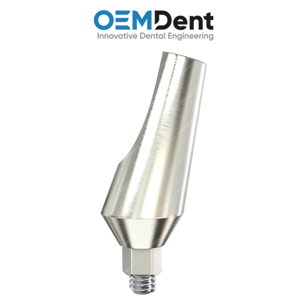 Angulated Abutment 15° Slim Platform – AB Dent® Hexagon 2mm Compatible