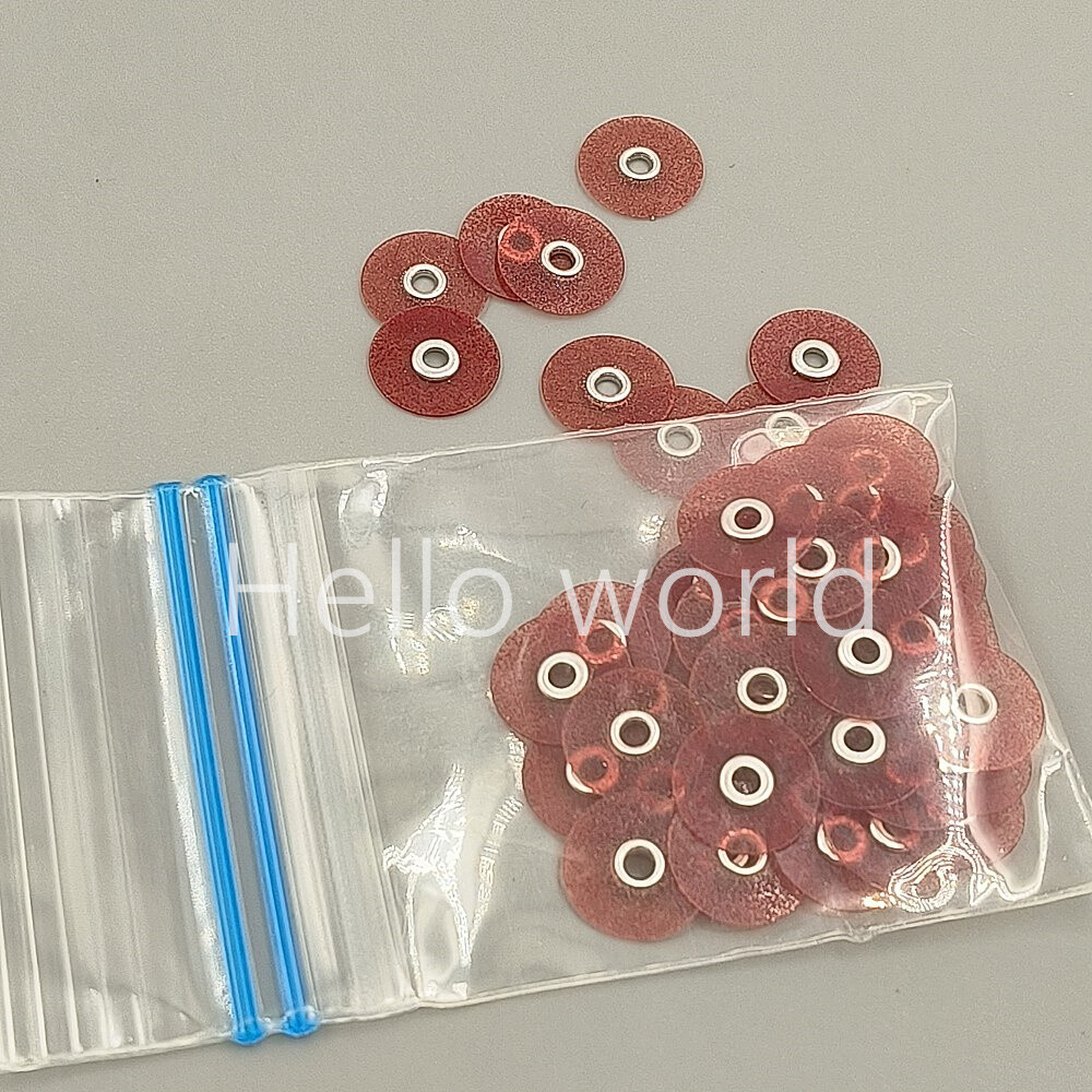 50 Pcs/Bag Dental Composite Finishing Polishing Discs 9.5/12.7mm Coarse/Mandrel