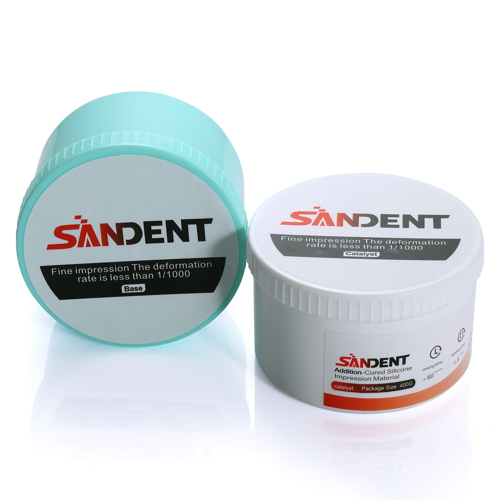 Dental Putty Impression Material Set Putty 800g + 50ml Wash