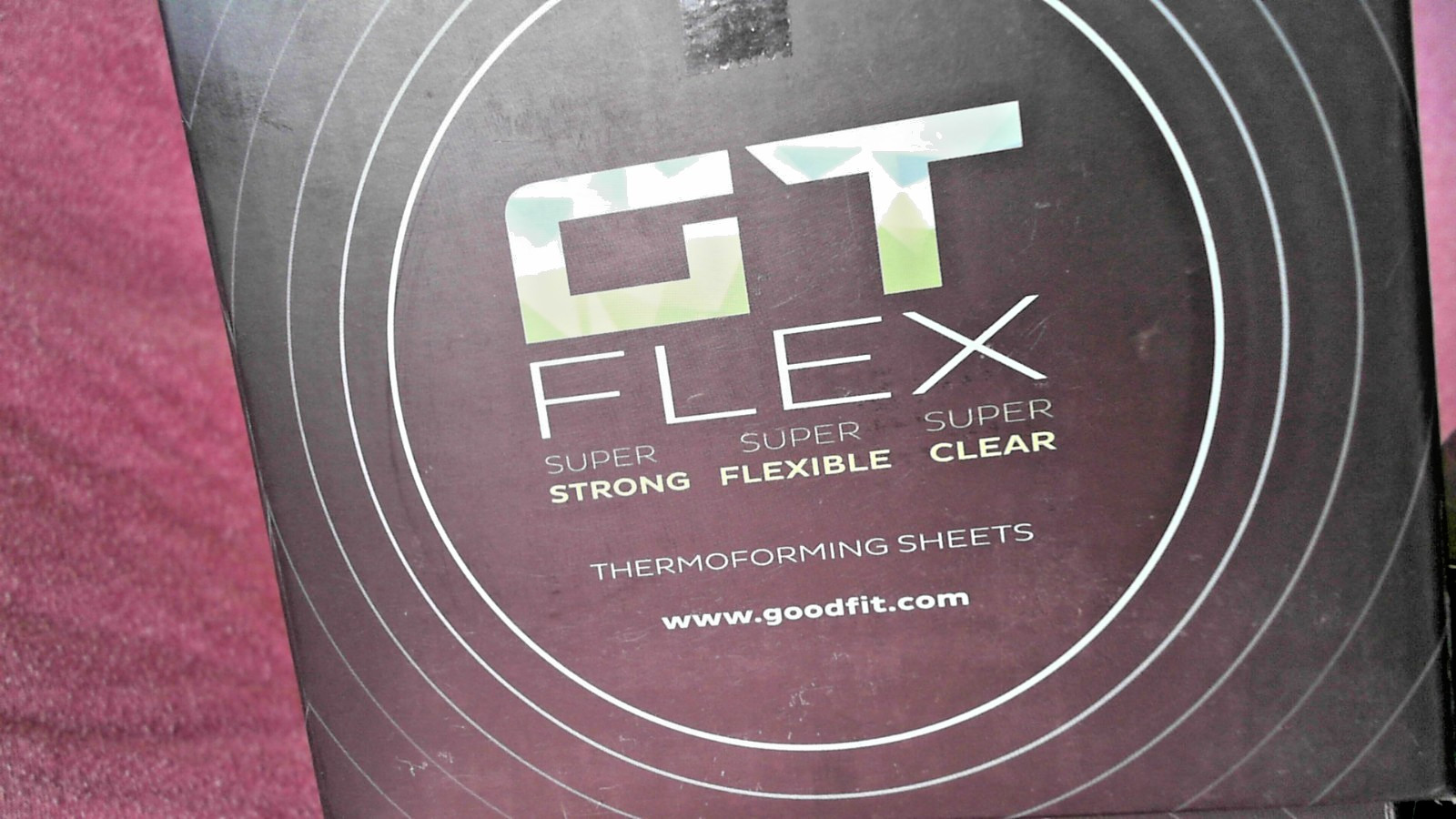 Bulk lot of GT FLEX dental thermal forming sheets by Good Fit