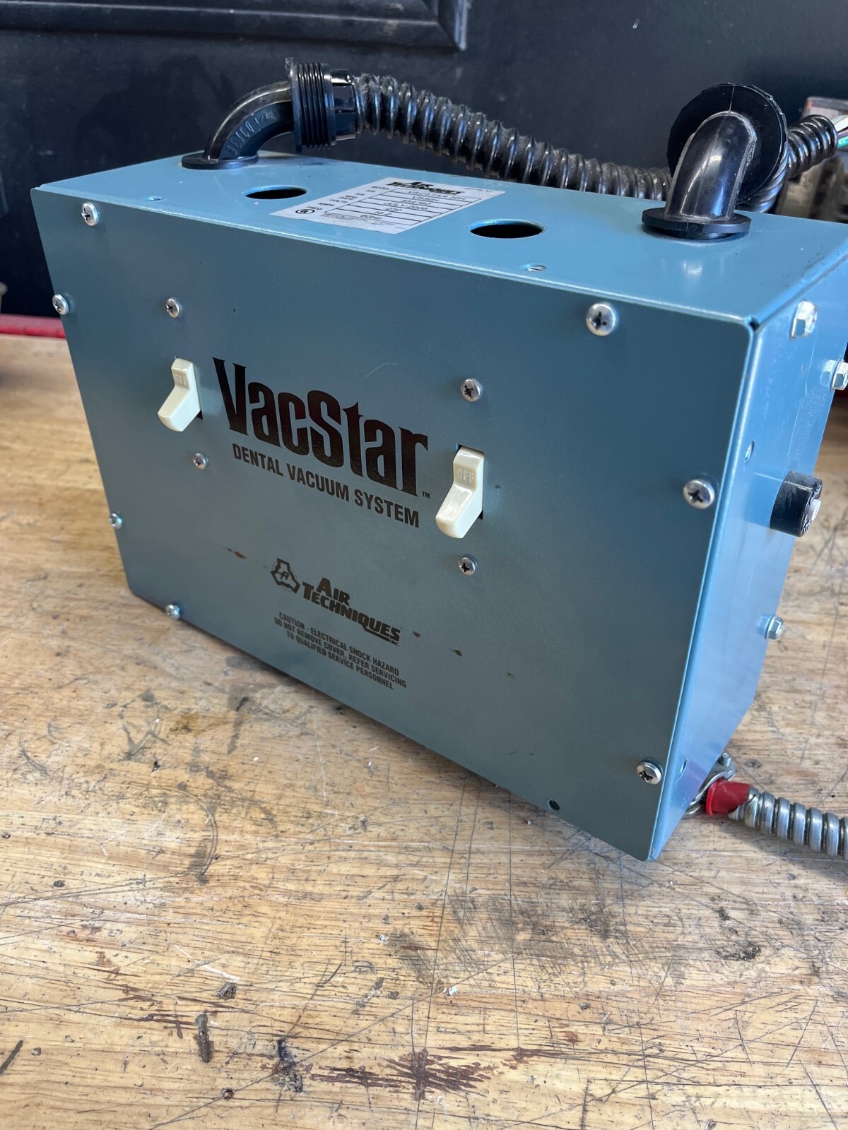 Air Techniques VacStar 50H / VS50H Dental Vacuum Pump Control Panel W/Utilities