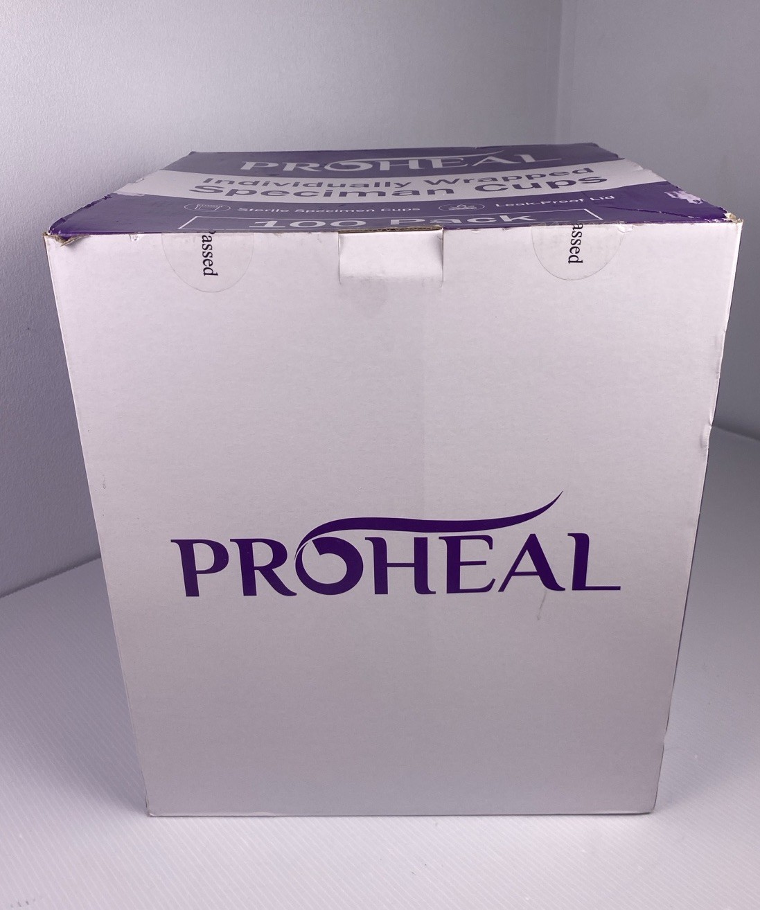 100 Pack Sterile Individually Wrapped Urine Specimen Collection Cups 4 oz E 3/29
