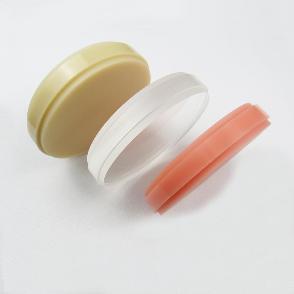 5pcs CAD CAM Dental PMMA Blank Disc False Teeth Material Denture