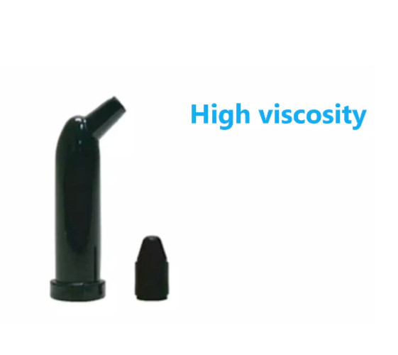 Centrix Accudose High Viscosity Black Tubes & Plugs for Cosmetic material –