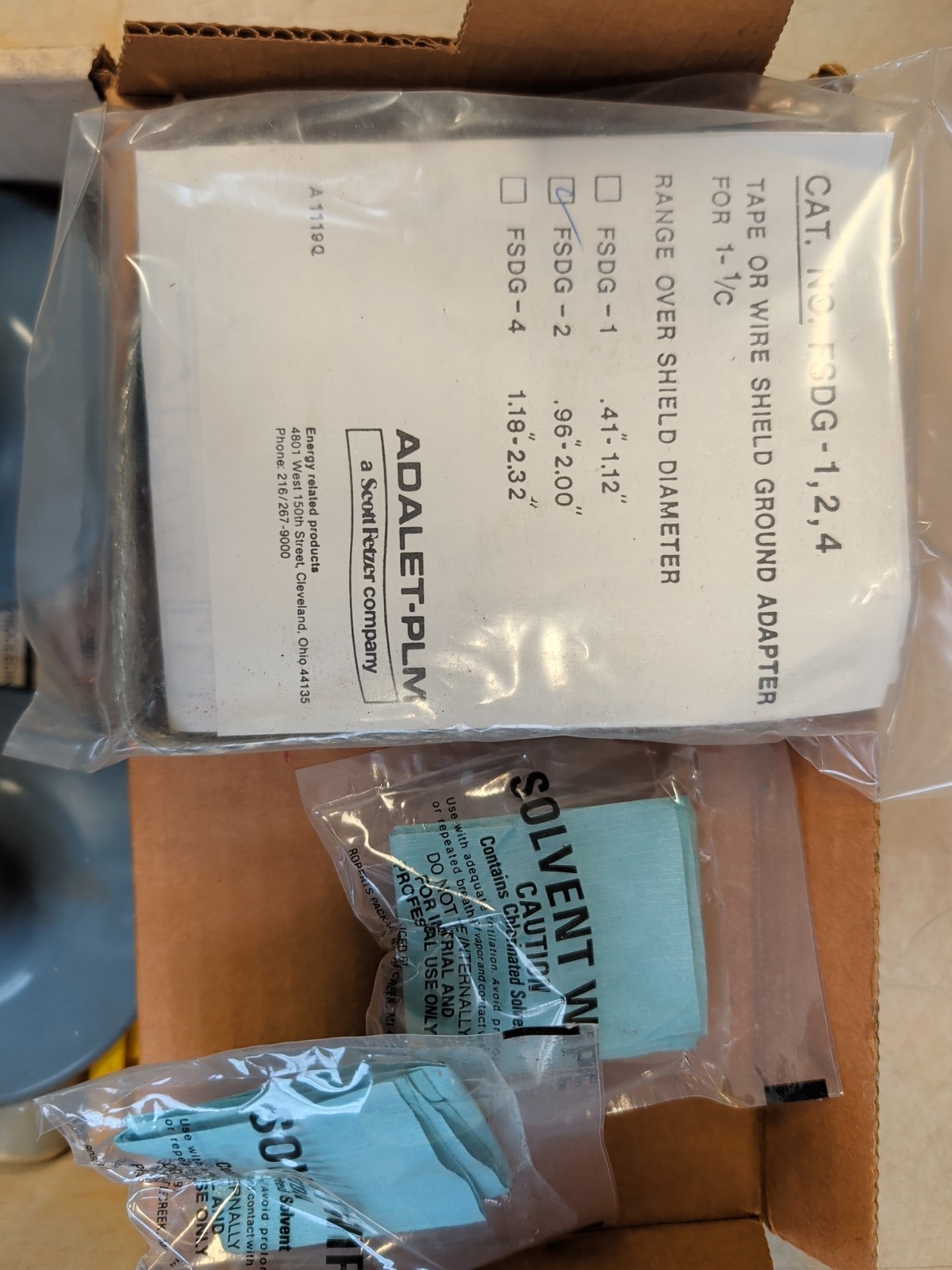 ADALET PLM FSDW-132 TERMINATION KIT – NEW