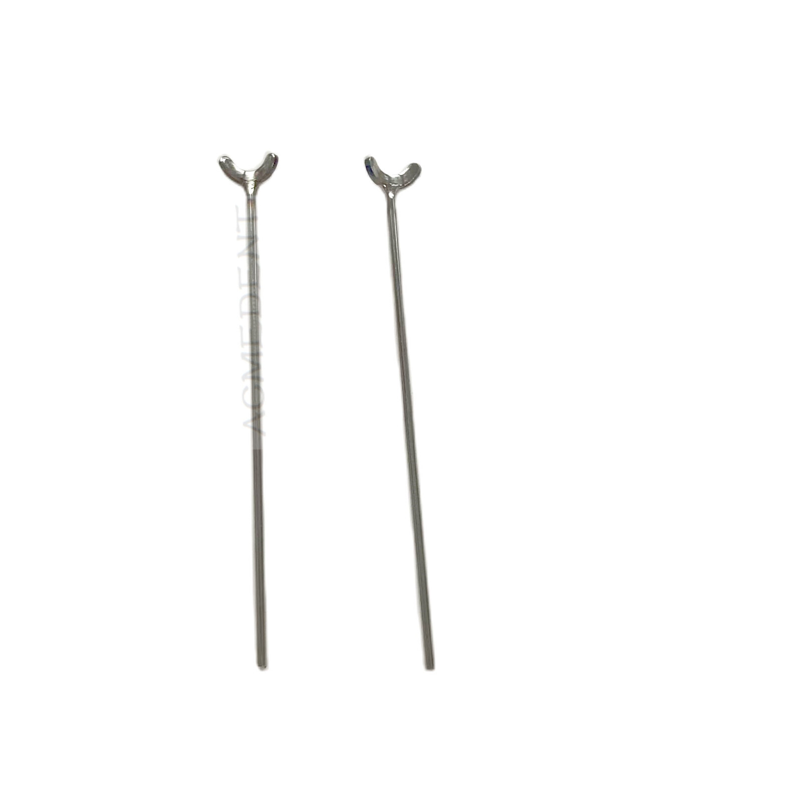 50Pcs Dental Ball Retainer J Clasp Oblique Clasps 0.8mm Y-Type Ortho Scheu Style
