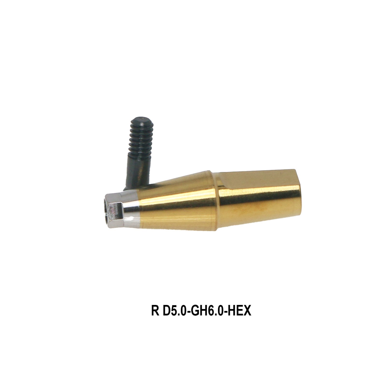 Dental Straight Transfer Abutment Hex Fits Hiossen Osstem Regular/ Mini Platform
