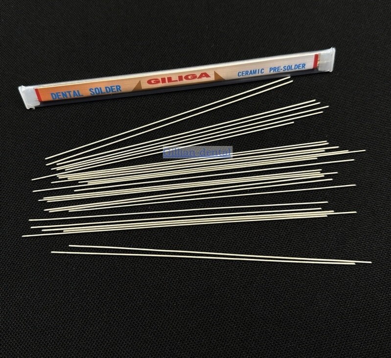 Dental Lab Solder NiCr Alloy High Temperature Welding Rod For PFM Soldering